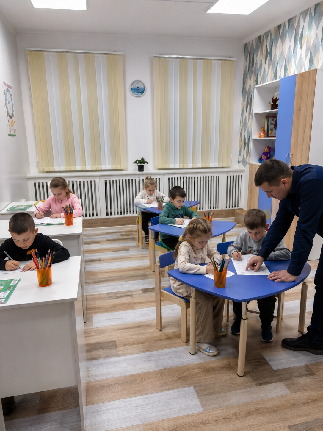 Групповое занятие в центре Теремок